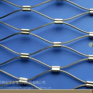 创泽厂家直供不锈钢绳网