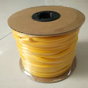 号码管梅花管 配套打印机用 PVC软管 白色内齿亮光电工电气线号管