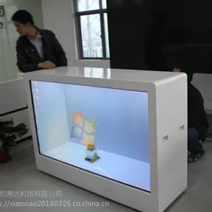 透明液晶展示柜透明屏透明橱窗