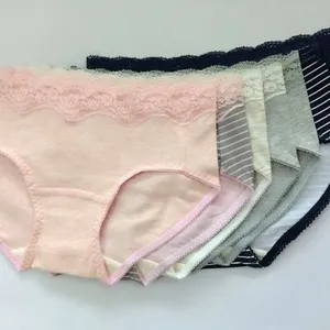 女士内裤性感蕾丝三角纯棉少女内裤 橙子家族小榄薇恩