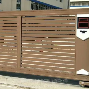 广东东莞金盛金属整套铝合金直线门分段平移门不锈钢伸缩门卷闸门银行通花闸空降闸厂家价格