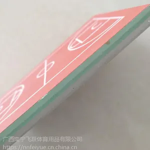 河池市硅PU篮球场施工3-5mm厚度的塑胶篮球场建设飞跃体育