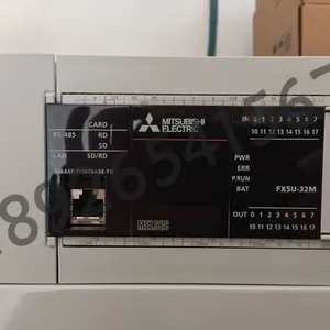 三菱PLC FX5U-32MT/ES,带以太网,模拟量,485通讯