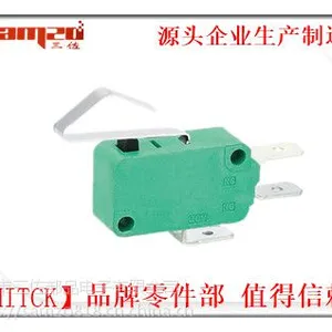 三佐微动开关28*16*18.5卧插三脚微动开关