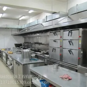 广州专业生产全套现代化酒店中西餐饭店不锈钢厨房设备的公司