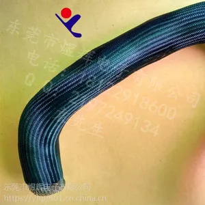 煜辉50mm编织网管尼龙阻燃PET编织网管厂家直销