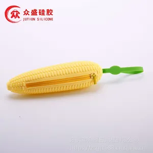 儿童文具笔袋批发丨新款创意硅胶笔盒收纳包定制厂家