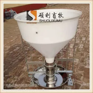 厂家批发养猪自动喂料线 家畜自动喂料机