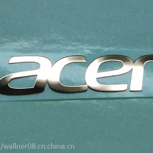 厂家定制海尔商标镍标牌 haier电器logo制作 华尔纳定制家电金属标牌