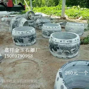 石柱墩雕刻厂家，石墩定做，金玉石墩批发