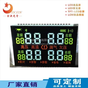 胎压检测仪显示屏,厂家直销专业定制段式/点阵LCD液晶显示屏&LCM液晶显示模组