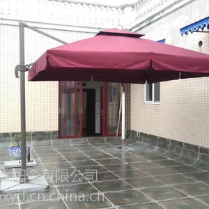 户外罗马伞 休闲伞 罗马伞 户外岗亭伞 休闲遮阳伞 花园庭院休闲伞 手摇罗马伞