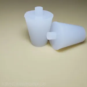 东莞厂家直销14*23*26耐高温硅胶胶塞堵头孔塞喷粉电镀氧化防烤保护塞