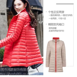 反季清仓羽绒服断码处理女短款韩版东大门超大真毛领时尚工装外套短款外套