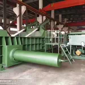 高密度刨花500打包机,全自动废钢压块机