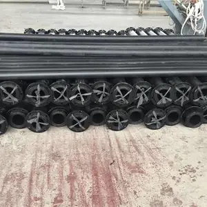 供应HDPE材质PE法兰直管1.0MPa
