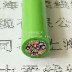 上海厂家直销TRVVSP3*2*0.3耐油耐弯曲数控专用拖链电缆