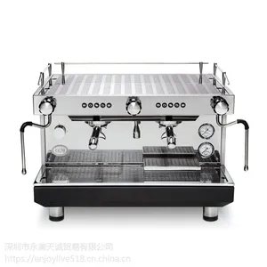 AA现货供应黑色磨砂机身功率3000W原装德国ECM-COMPACT HX-2商用咖啡机