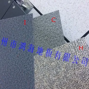 供应鸿豪办公室写字楼网络高架活动地板面层带磁性装饰地毯 全钢地板配套