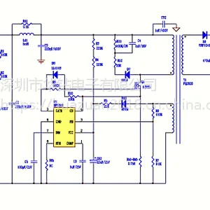 BP3318 非调光LED驱动方案 单级、有源功率因数校正,高PF值