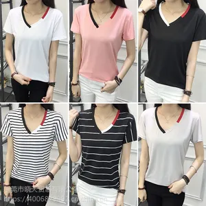 东莞虎门库存批发女装T恤虎门摆摊服装货源
