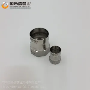 厂家直销不锈钢内牙直接头 不锈钢管件 双卡压式管件 饮用水管件