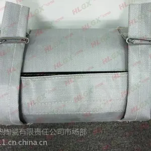 济南火龙供应阀门法兰人孔可拆卸保温罩，硅酸铝陶瓷纤维芯材，节能保温效果好