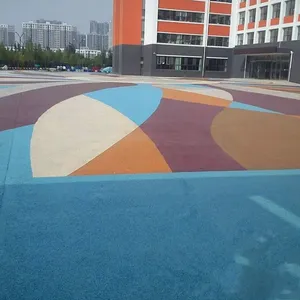 厂家专业施工队伍施工彩色透水混凝土透水路面技术指导专业专注