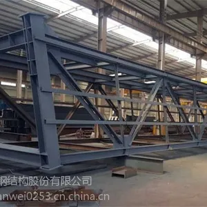 山东皮带机走廊钢结构来图加工出口公司——三维钢构