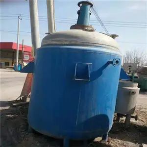 出售二手1000L搪瓷反应釜价格图片