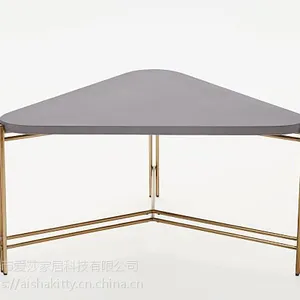 简约风格 具体三角茶几 不锈钢茶几