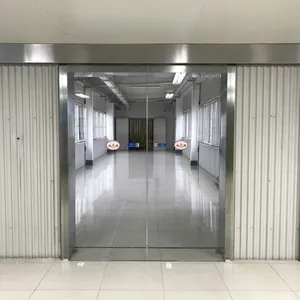 狮山门禁玻璃门整套门安装报价，南海自动门工程队【松下品牌】