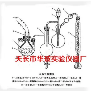 水蒸气蒸馏装置 无加热电极