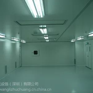 无尘车间装修、彩钢板装修、净化工程、FFU、风淋室、高效过滤器