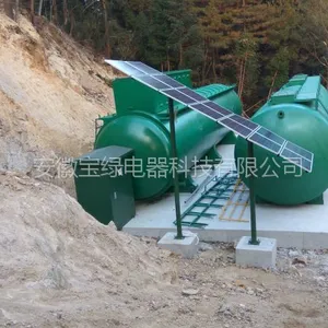 宝绿供应太阳能污水处理机,河道治理修复装置,一体化污水处理机,价格优惠