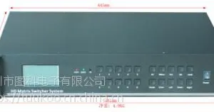 插卡式4k高清矩阵切换器 HDMI/dvi 4进16出定制 8进8出,16进16出等定制