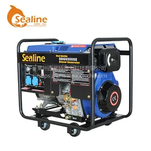 供应西莱特5kw柴油发电机 5kw小型发电机 工地工程作业临时用电