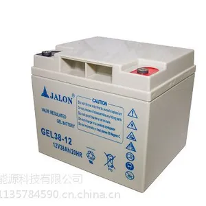 Jalon捷隆12V38AH胶体蓄电池 环保型深循环放电 免维护高能蓄电池