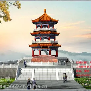 桥梁栏杆-绿化带道路护栏图片大全嘉祥长城石雕