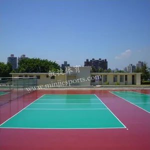 硅PU排球场