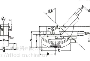 N台湾 双向内藏式油压虎钳 P-Beck品牌 AHT-5