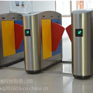 鑫翼通直供304不锈钢有刷电机单向桥式翼闸