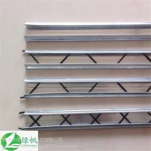 大棚材料 温室专用镀锌卡槽卡簧 压膜卡槽 燕尾槽 高锌层 防风槽