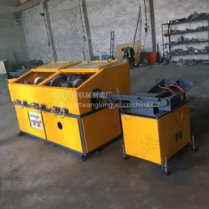 ***不锈钢外圆除锈机WL-3组380V铝管抛光机价格多工位圆管镜面抛光机