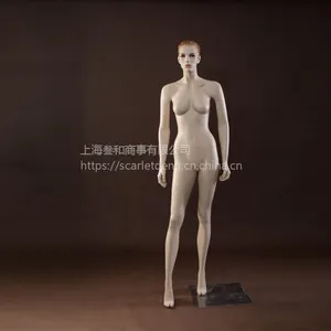 上海叁和 供应2018新款 性感真实面容女模特道具 全身人体陈列模特