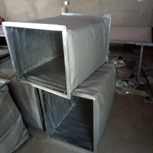 硅纺钛金软管 A一级防火产品/厂家金领华通
