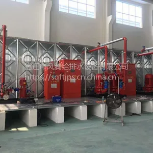 唐山市不锈钢保温厂家 消防水箱 煤改电 圆形水箱 厂家