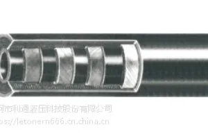 超高温耐热油钢丝缠绕液压橡胶软管-LT-592