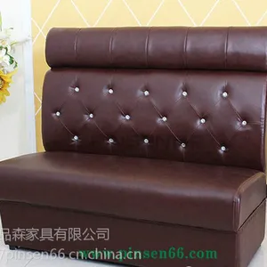 双面卡座价格 双面卡座沙发 餐厅家具定制 卡座沙发