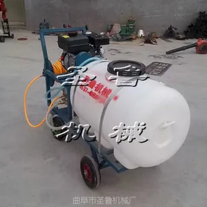 汽油高压喷雾器 农用拉管式果园打药机 圣鲁喷雾机